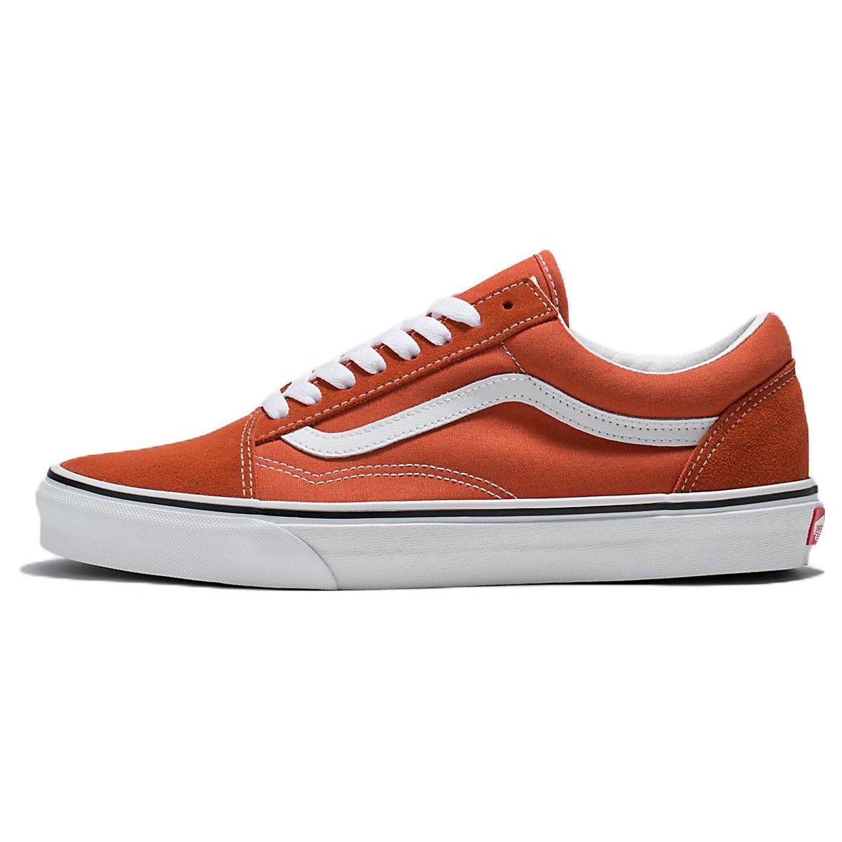 

Vans Old Skool Series Повседневные Универсальные Низкие Кеды для Скейтборда Унисекс Красный Белый VN0005UFGWP 36