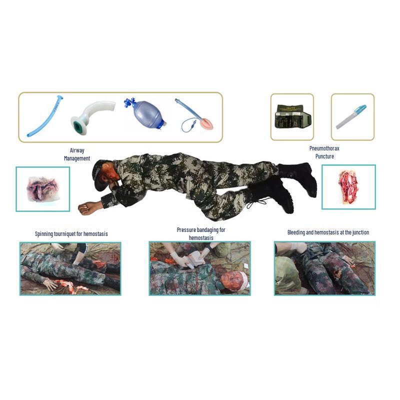 

Wei Ze Field Injury & First Aid Training Manikin
