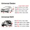 Car Cover Protection Outdoor Exterior Sun Snow UV Winter Summer SUV Sedan Auto Sunshade Dustproof Waterproof Black Silver