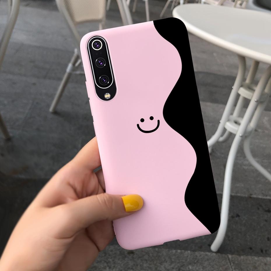 Lovely Printing Jelly Phone Case For Xiaomi Mi 9 SE Mi9 Soft Silicone TPU Back Cover For Xiaomi Mi 9 Lite Mi 9SE 9 SE Bumper