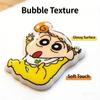Genuine Crayon Shin-chan 3D Foam Stickers Cartoon Decal for Scrapbooking Craft Supplies Birthday Party Decoration Girl Toys Gift