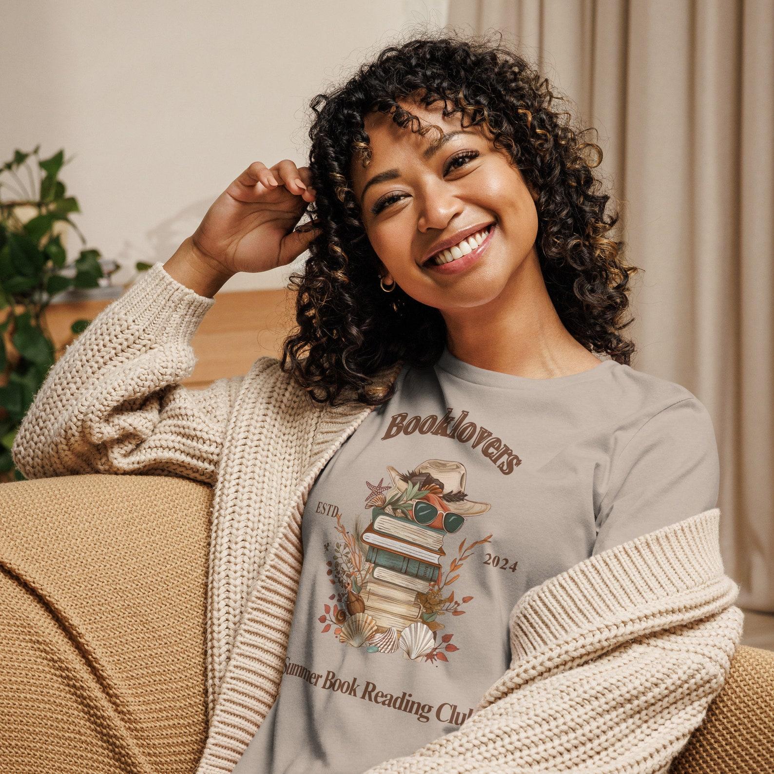 Booklovers Summer Reading Club T-Shirt – Cute Book Graphic Tee 2XL