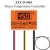 ZFX-W3003 Microcomputer Temperature Controller Digital Thermostat 12V 24V 220V Incubator Thermoregulator for Heating Cooling
