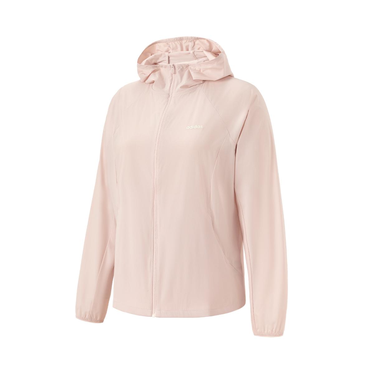 

Adidas Fashion Versatile Hooded Skin-Friendly Jacket Women Jacket Pink JL8236 M