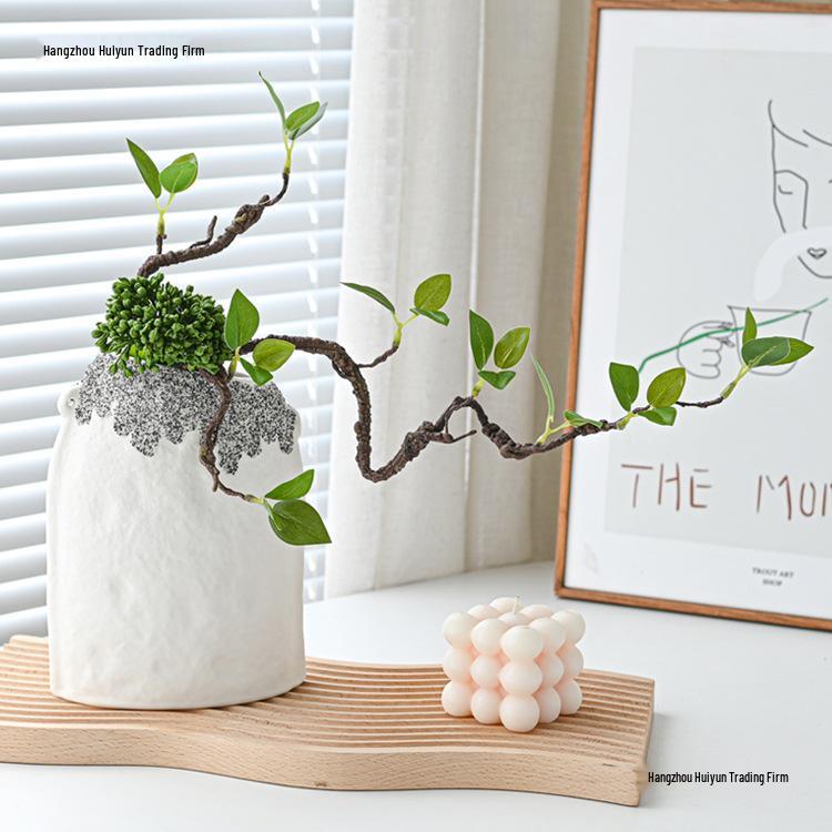 Hanging Artificial Greenery: Fake Leaves Bell Plants for Living Room, Dining Table, or Hotel Decor