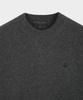 BROOKS BROTHERS Wool Cashmere Solid Sweater (Charcoal) (Bbwrmbf402)