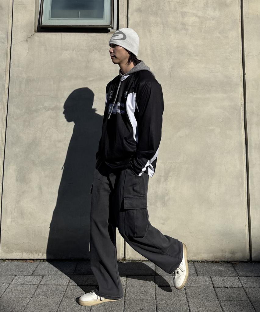 Jikeulib Cotton Wide Pocket Cargo Pants