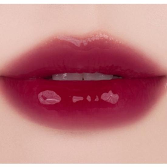 Rom&nd Juicy Lasting Tint 16 Plum Coke — Deep Plum-Berry Glossy Long-Lasting Lip Tint