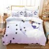 3D Digital Printing Bedding Four-Piece Set Three-Piece Set Chinchilla Bed Sheet Quilt Pillow