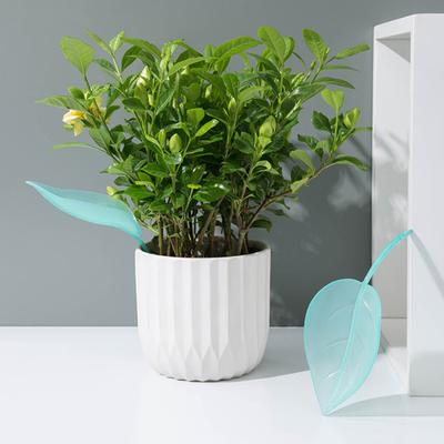 Entonnoir d'arrosage en forme de feuille Entonnoir d'arrosage pour pot de fleur Insert pour jardinière Feuille d'arrosage décorative pour plantes en pot d'intérieur et d'extérieur