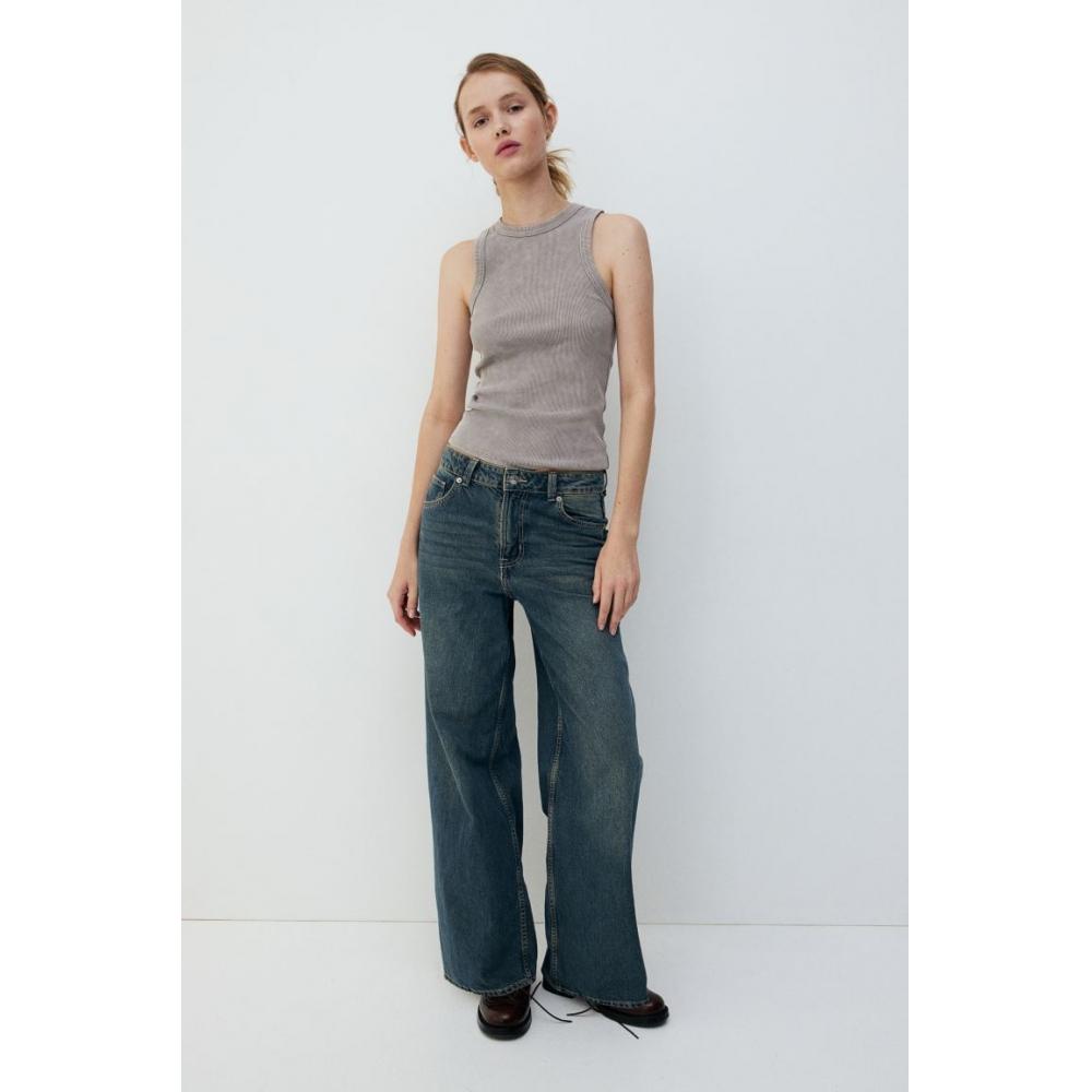 

Джинсы HM Baggy Regular, цвет деним синий