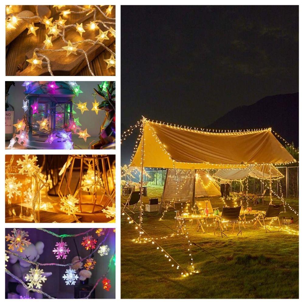 Warm Color Xmas Tree Lights 80LED LED String Light Christmas Lights Lamp String  New Year Party