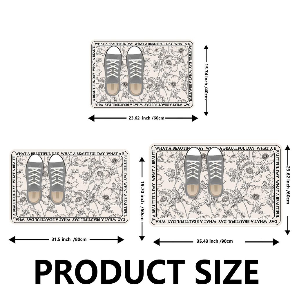 Luxury Bathroom Rug Bath Mat Anti Slip Shower Foot Mats Super Absorbent Quick Dry Floor Mat Toilet Carpet Doormat Washable