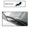 24"+18"+14" Front & Rear Wipers for VW Touran, Golf Plus Mk6, Caddy Mk3, Sharan 7N, Jetta Mk6