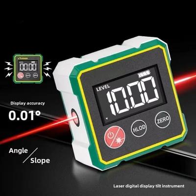 Magnetic Suction Display Angle Gauge Digital Display Angle Gauge  Electronic Level Laser