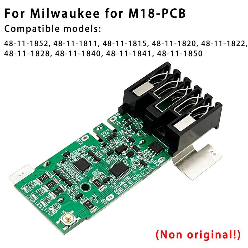 For M18 PCB Charging Protection Circuit Board For Milwaukee 18V 3Ah 4Ah 5Ah 6Ah Li-ion Battery PCB Board Motherboard 48-11-1811