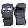 Boxing Punching Gloves 10oz Black Leather Training Kickboxing Training Gloves Mixed Martial Arts Gloves [OGMA] High-end