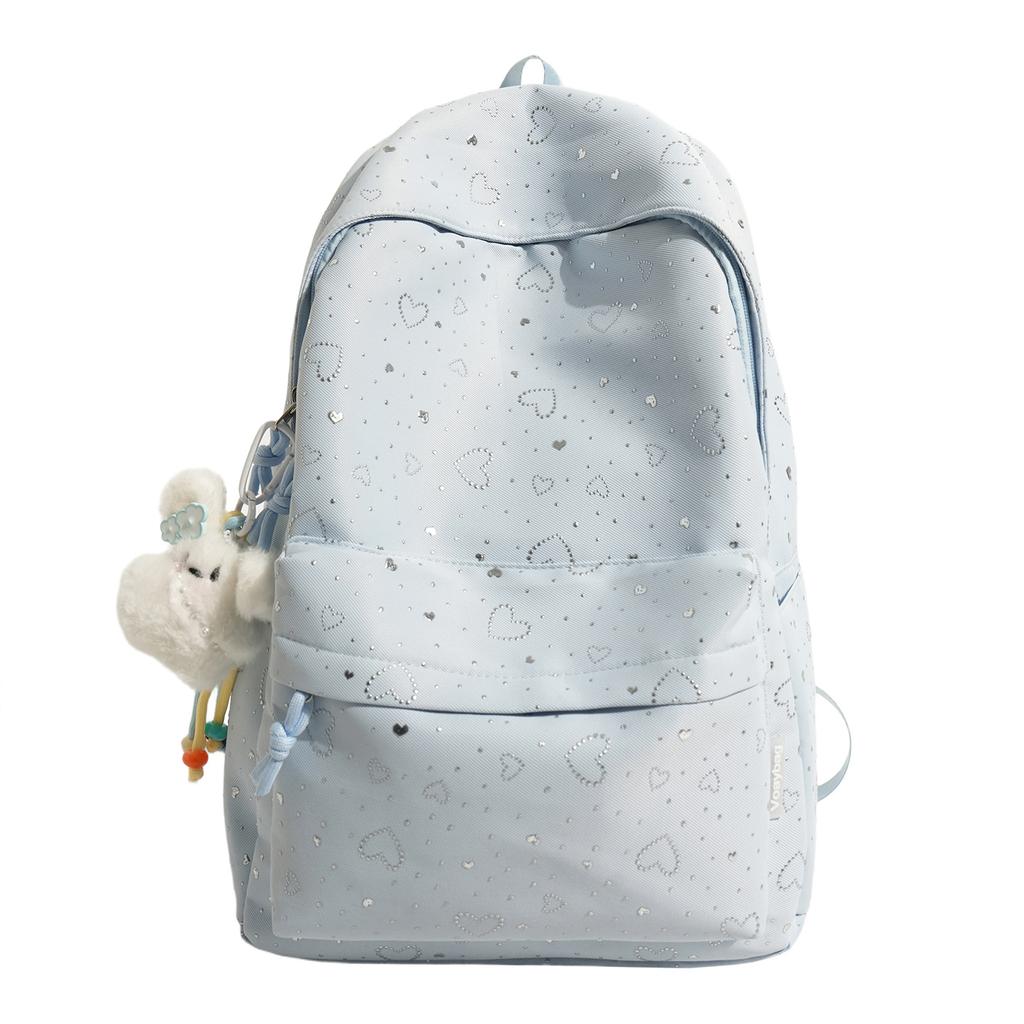 Schoolbag Japanese Cute Cartoon Backpack Female Niche Design Sense Large Capacity Backpack Student Simple Versatile Travel Bag
