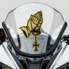 1pc Praying Multiple Colors Motocycle Stickers Waterproof for Fairing Fender Car Windows Body Scooter Universal Vinyl Decals