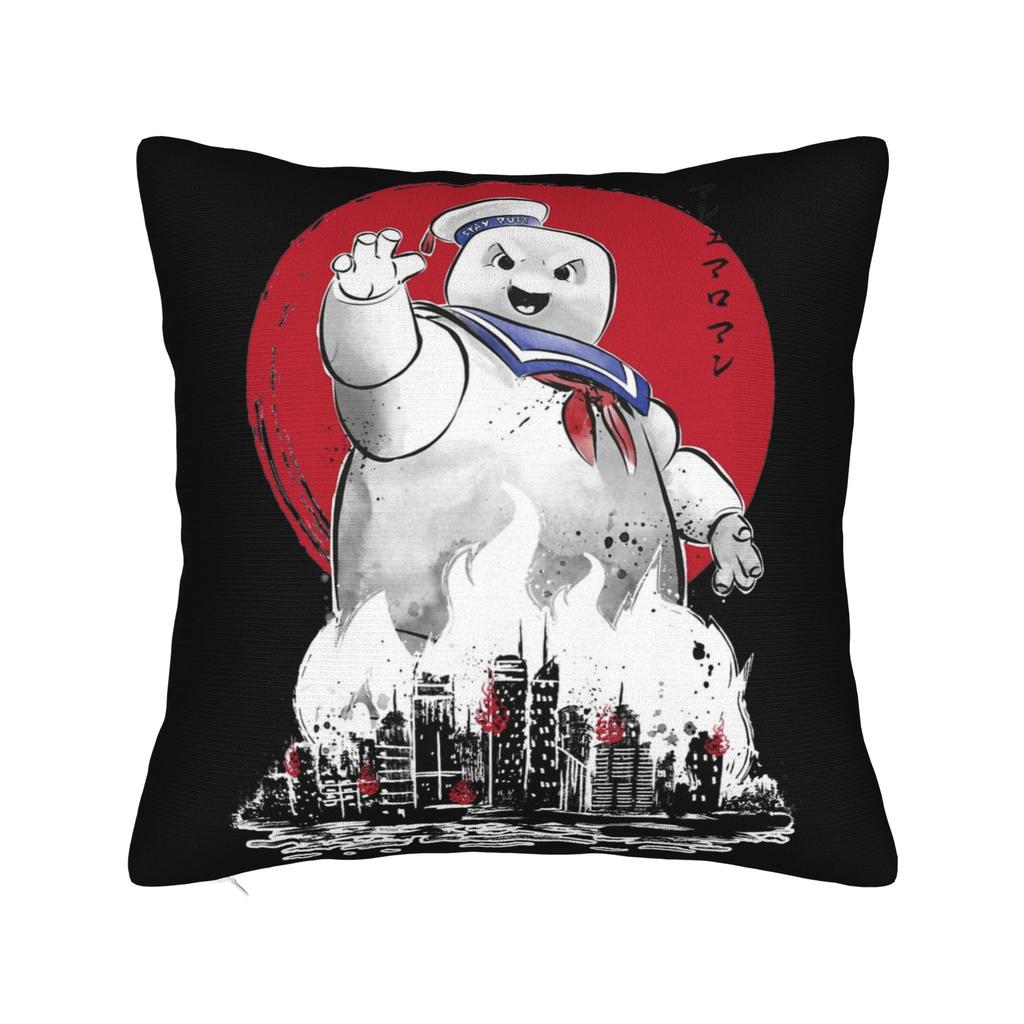 Ghostbusteres Movie Pillowcases Merch Printing Cushion Cover Throw Pillow Cover Bedroom Decoration Zippered Multi-Size