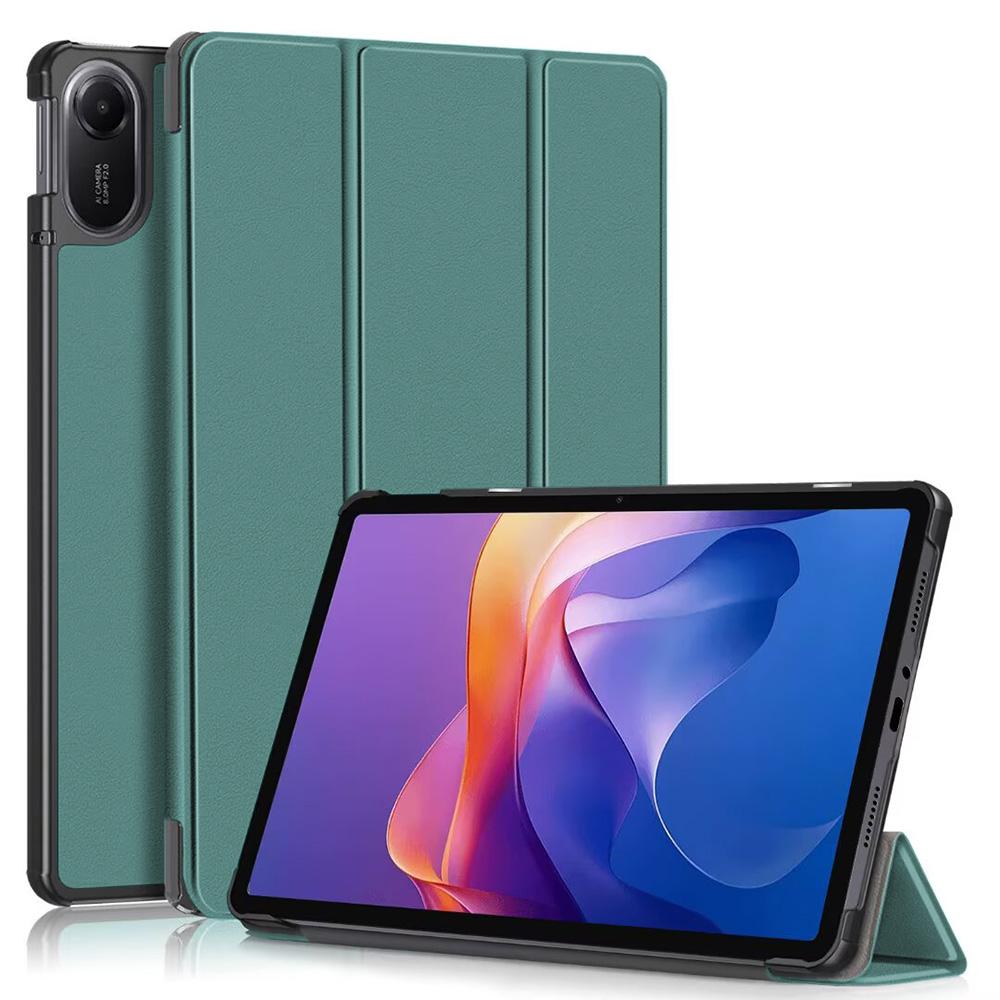 Case for Xiaomi Redmi Pad 2 11-inch 2025/Redmi Pad 2 Pro 12.1 2025 with Auto-Sleep Function PU Leather Tri-Fold Protective Case