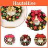 Elegante Vrolijk Kerstmis Krans Sling Met Dennentakken En Mooie Versieringen Voor Huis