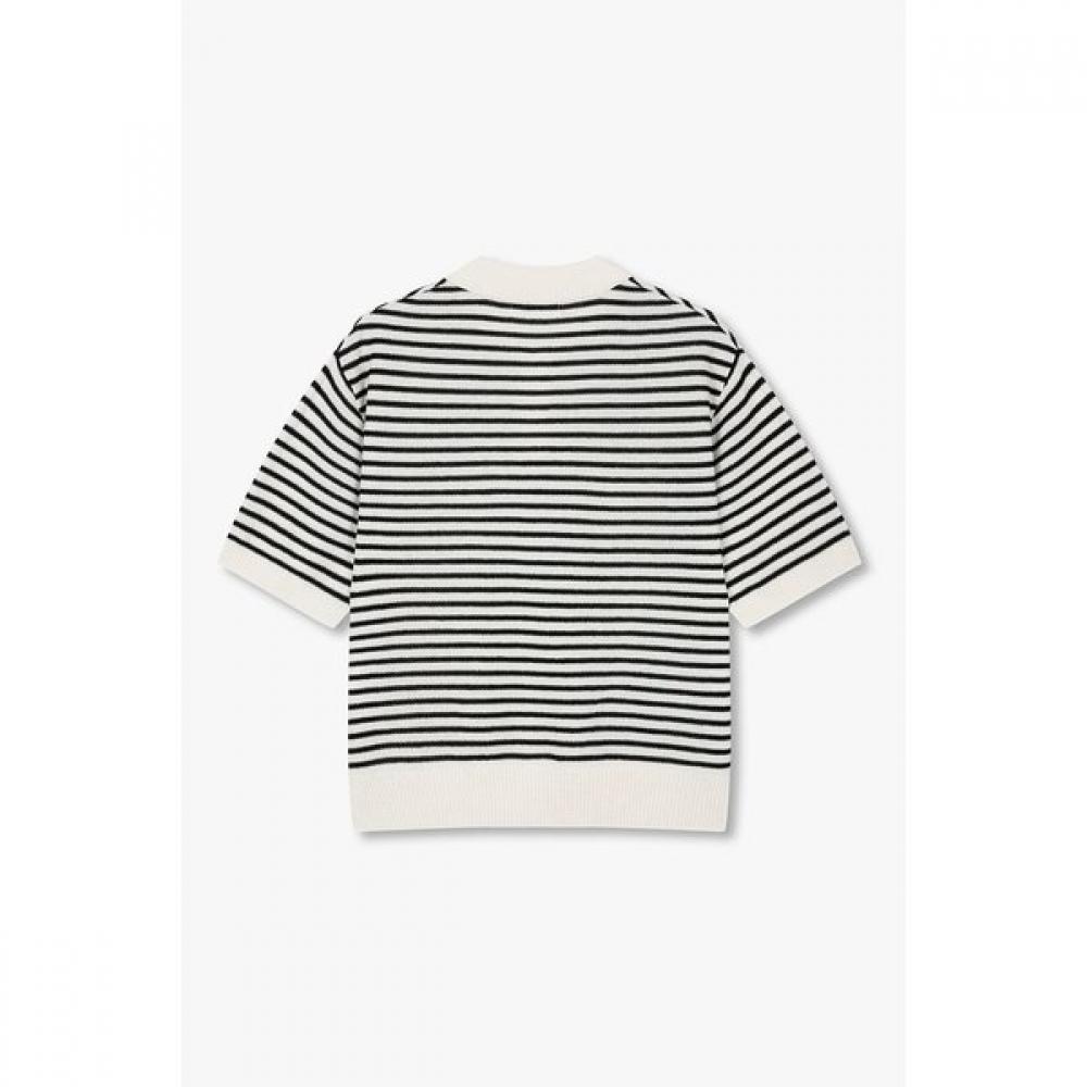 Studio Tomboy Stripe Collar Pullover 9176352971ct