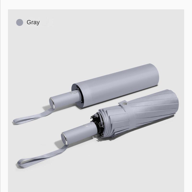 Reinforced 16 Bone Fully Automatic Umbrella for Men, Large Windproof Strong, Shade UV, Sunny and Rainy Umbrella Wind Resistant