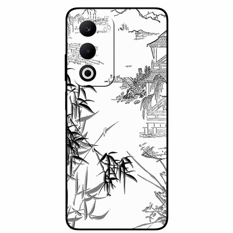 

3D Emboss Cases For Oppo A5 5G 4G Relief Embossed Retro Silicone Back Cover For OPPO CPH2735 CPH2727 Black Funda OppoA5 4G A5 5G CPH2735
