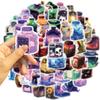 50 Magic Juice Graffiti Stickers Decorate Guitar Notebook Suitcase DIY Waterproof Stickers