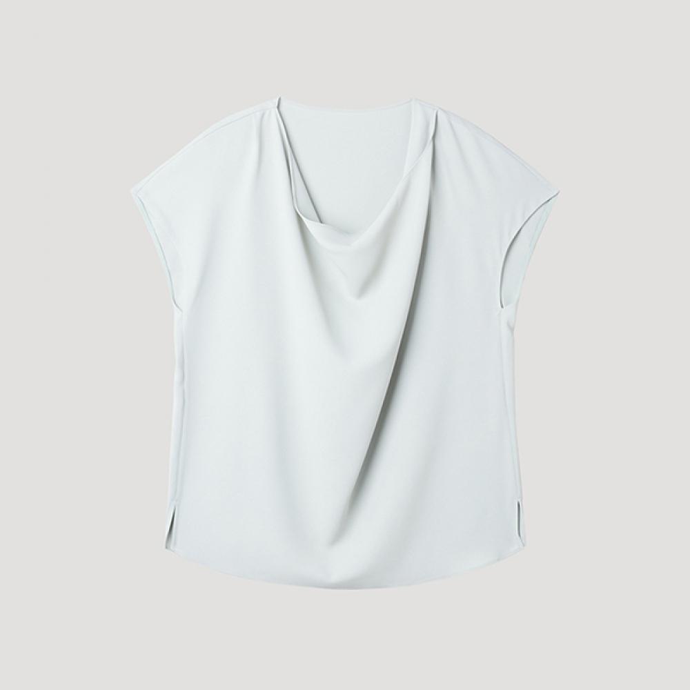 

[She S MiSS] Drape SleeveleSS blouSe Swwblp22110 Mi minted/55