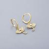 Elephant Hoop Earrings For Women  Female Simple Cute Ethnic Style Jewelry Gifts