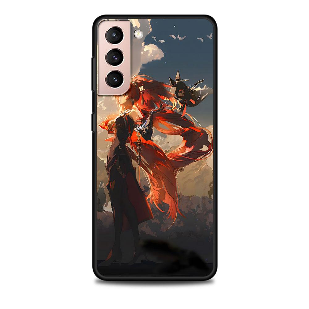 

Wuthering Waves Game Case for Samsung Galaxy S23 S10e S10 S21 FE S22 S9 S24 Ultra S20 Plus Soft Black TPU Phone Cover Bumper Samsung S9