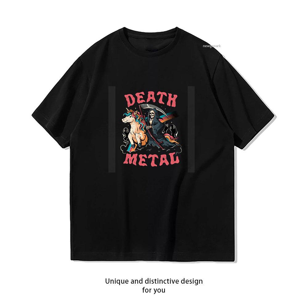 Magical Reaper Women Unisex summer fashion Casual cotton graphic t shirts streetwear tops tee S