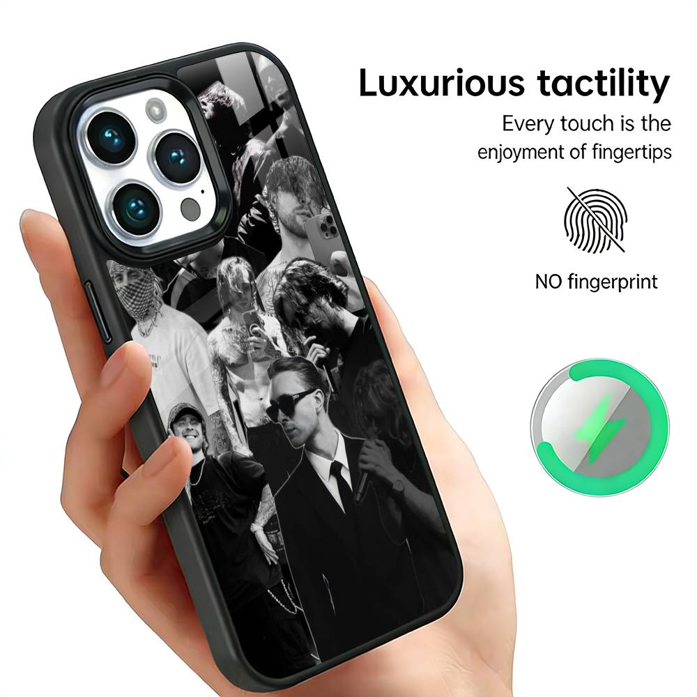 

E-Egor Creed Russian RAP Phone Case For IPhone17 16 15 14 13 12 11 Plus Pro Max Plus Wireless Charger Cover Funda iPhone14PRO