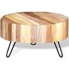 VidaXL Table basse Bois de récupération massif
