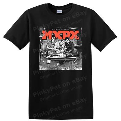 MxPx Punk Rock Band Logo T Shirt Graphic Music Fan Tee Alternative Style Apparel