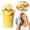 2in1 Collapsible Drinking Tumbler Reusable Ice Mold Cup Durable Ice Hockey Cup  Travel Picnic