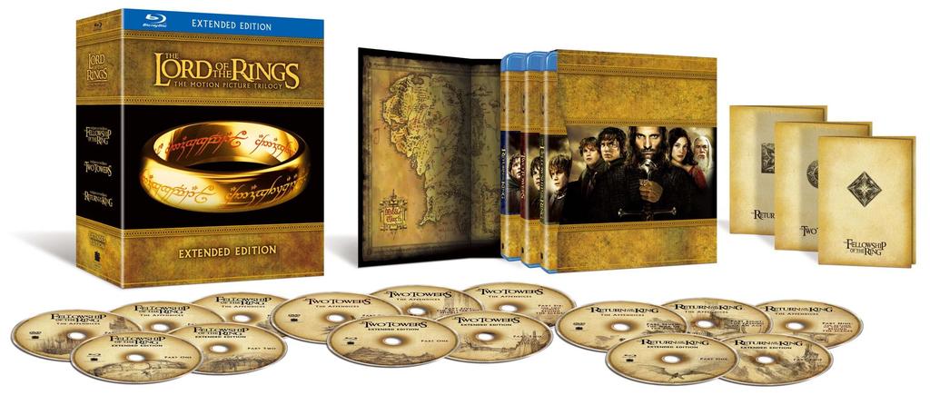 Der Herr der Ringe Extended Edition Trilogie Box [Blu-ray]