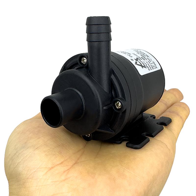 DC12/24V Brushless Motor Water Pump, 1000L/H, 8M Head 1/2" Submersible Pump, Shower Booster Pump, IP68,pagoda Joint