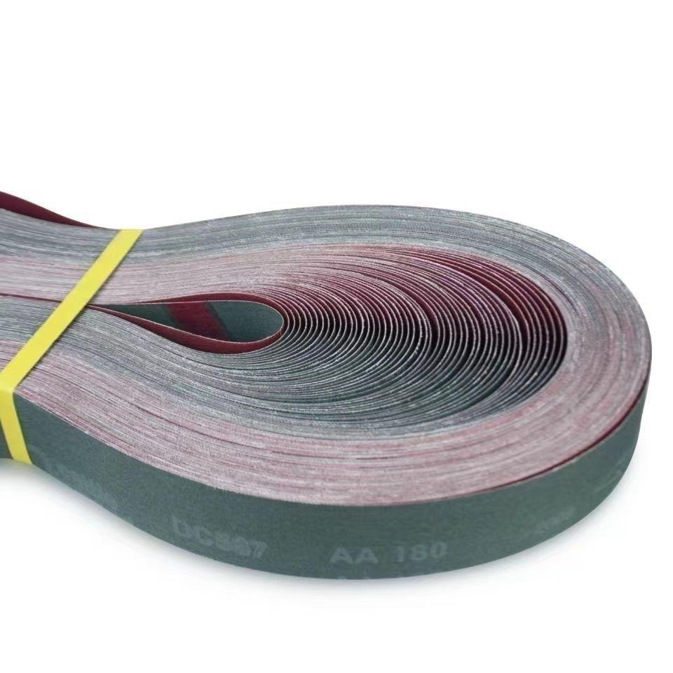 DC567 2100x50 Soft Cloth Sanding Belt for Stainless Steel and Metal Grinding