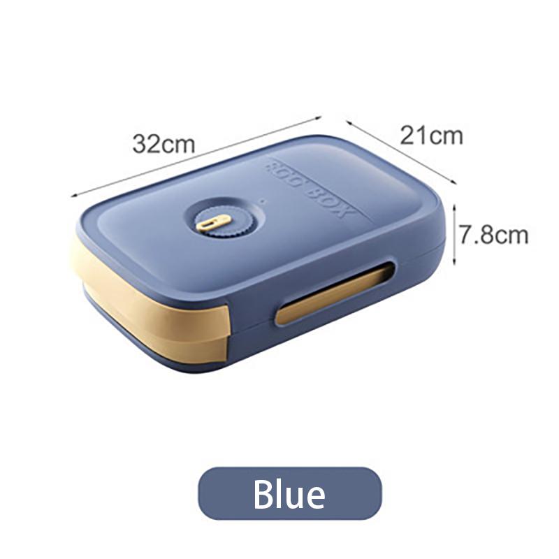 

Новый ящик для хранения яиц в холодильнике, кухонный складной портативный пластиковый контейнер для яиц, органайзер для кухонных принадлежностей синий