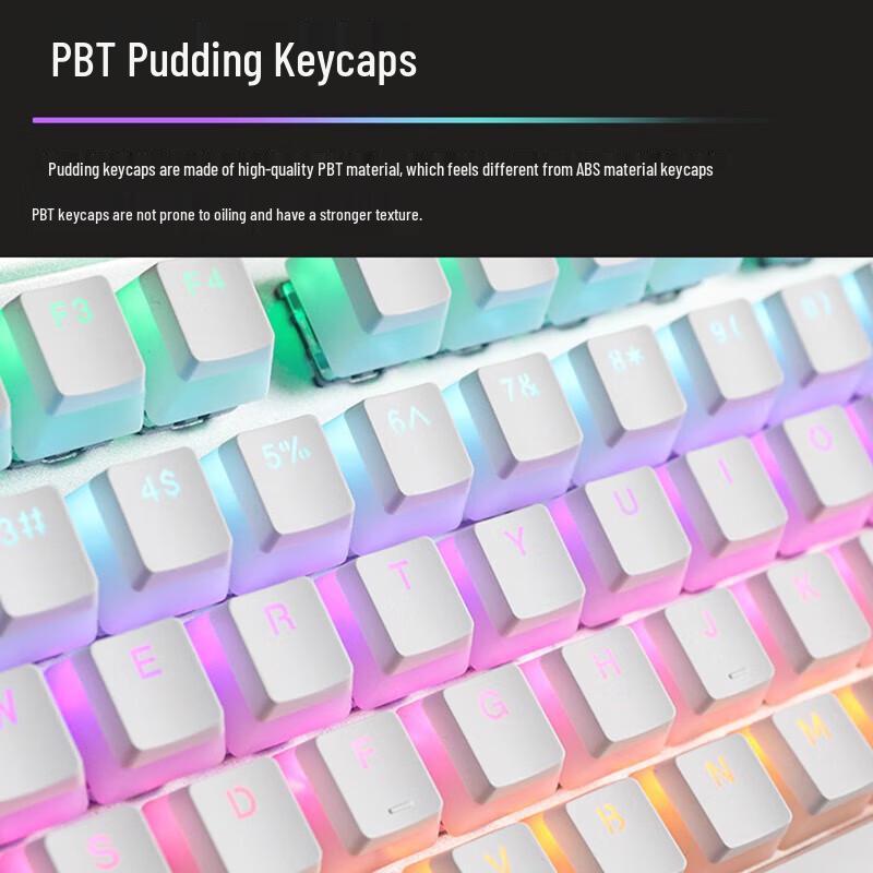 DAREU LK165 104-Key Wired Mechanical Keyboard