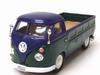 Scale Diecast Model Car Volkswagen Bus T1 413450 HONGWELL/Cararama 1/43 Pickup/Blue/Green