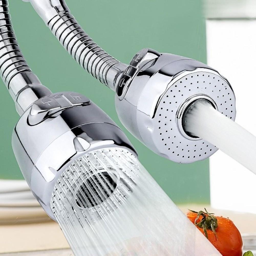 Anti Splash Kitchen Faucet Extender 360° Rotating Spray Water Saving Tap Nozzle  Kitchen Gadgets