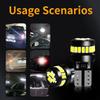 2PCS High Quality Canbus Automotive LED Lights Water Proof T10 W5W Parking Lights Ultra Brightness Strobe Car Turn Signals