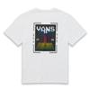 Vans Simple Letter Logo Printed Short Sleeve T-Shirt Unisex Tops White VN0A7PZAWHT