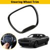 Car Steering Wheel Frame Trim Cover for Dodge Charger Challenger Durango 2015 2016 2017 2018 2019 2021 2022 Jeep Grand Cherokee