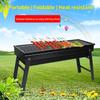 Foldable Barbecue Grill Multi Functional Household Courtyard Charcoal Grill Outdoor Portable Barbecue Cooking Tools