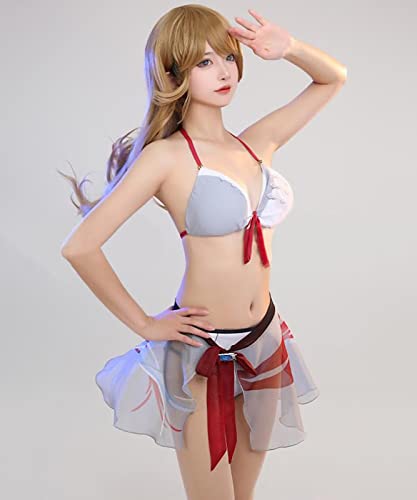 [Milky Time] Genshin Impact Cosplay Swimsuit Costume by Liyue Qixing Summer (Tartary)
